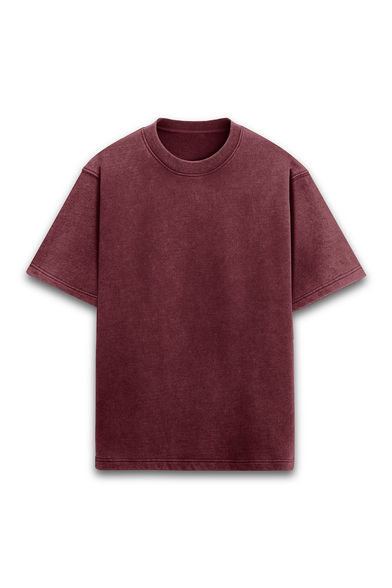 Acid Wash: Plain Oversized Classic T-shirt - GHOSTREET