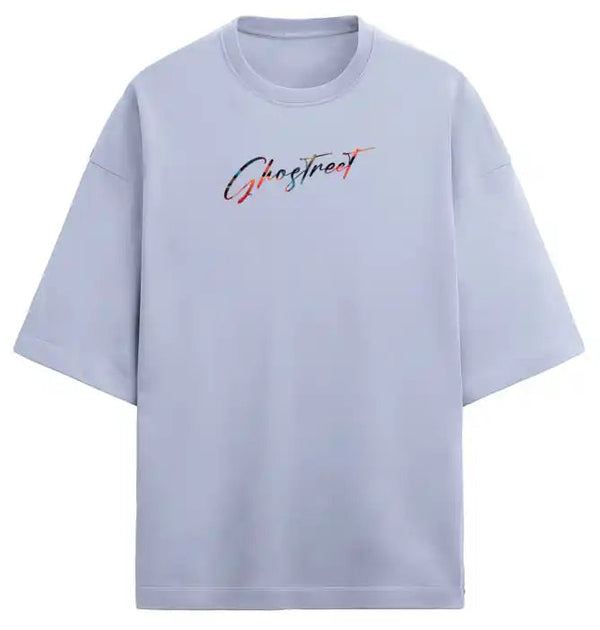 Unisex Plain Oversized T-Shirt - GHOSTREET