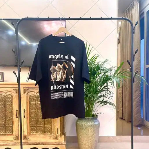 Black Angel Tshirt - GHOSTREET 