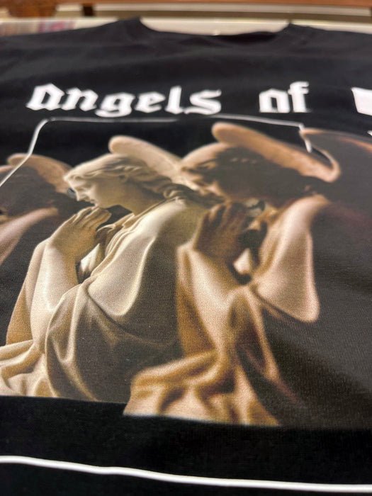 Black Angel Tshirt - GHOSTREET 