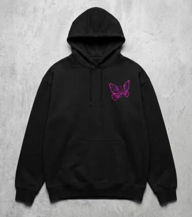 Ghostreet Butterfly Unisex Oversized Hoodie