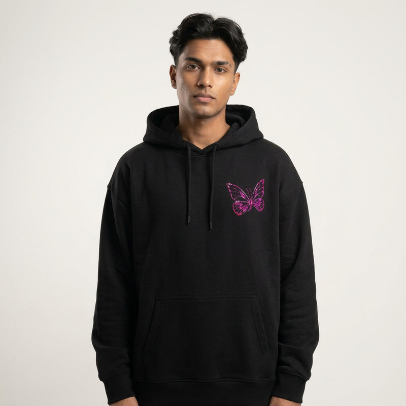 Ghostreet Butterfly Unisex Oversized Hoodie