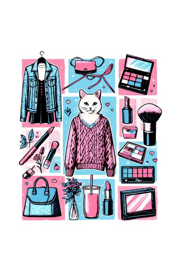 Cat Oversized T-shirt - GHOSTREET 