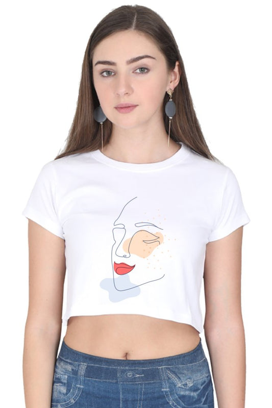 Face Crop Top - GHOSTREET 