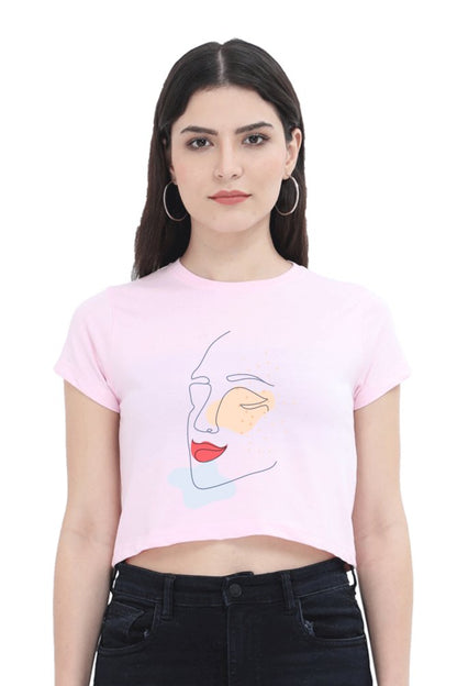 Face Crop Top - GHOSTREET 