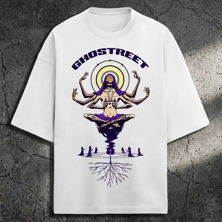Unisex Mystic Phantom Oversized Graphic Tee