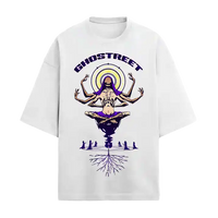 Unisex Mystic Phantom Oversized Graphic Tee