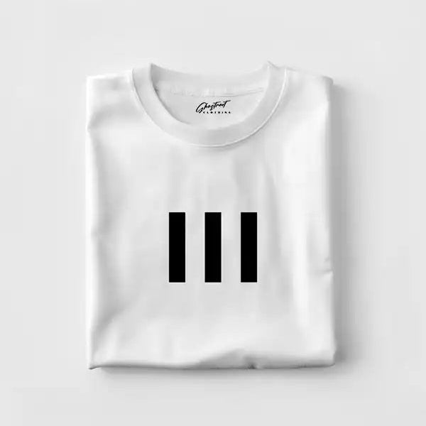 Unisex Three Stripes Oversized T-shirt - GHOSTREET 