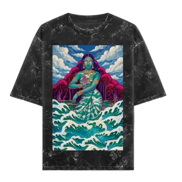 Unisex_Acid_Washed_Oversized_Mother_Nature_Graphic_Tee_ghostreet_front