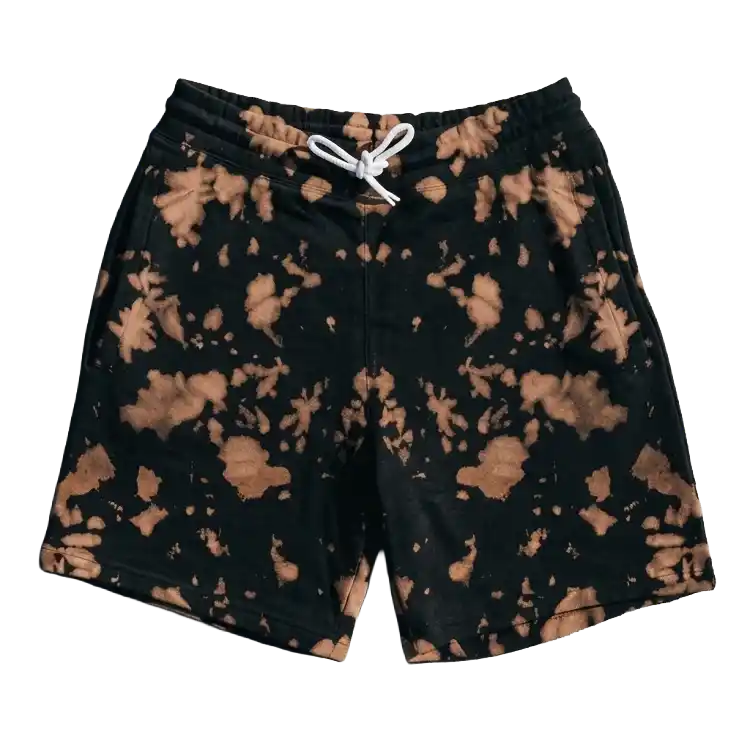 Unisex Coffee Tie Dye Shorts