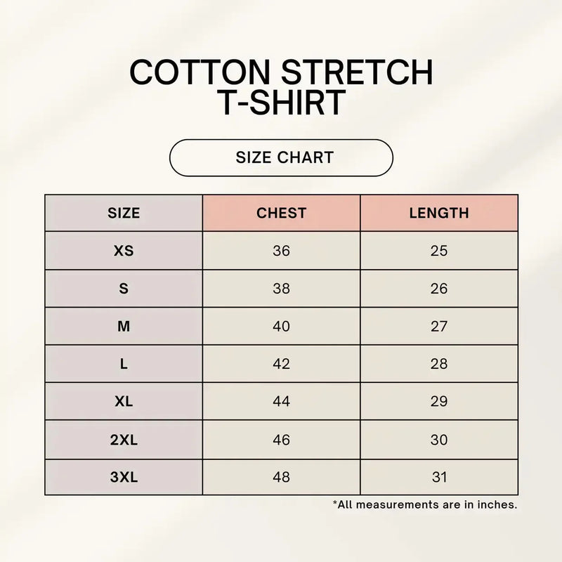Unisex_Premium_Cotton-Stretch_Essential_Tee_sizechart
