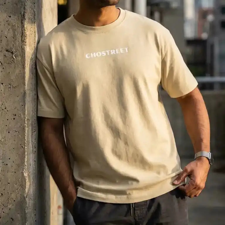 Unisex_Supima_Summer_Tee_-_front_model