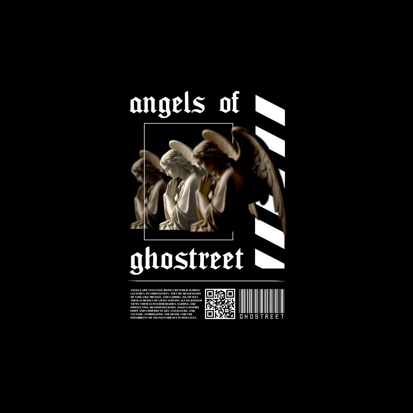 Black Angel Tshirt - GHOSTREET