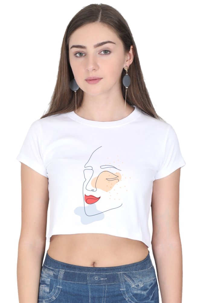 Face Crop Top - GHOSTREET