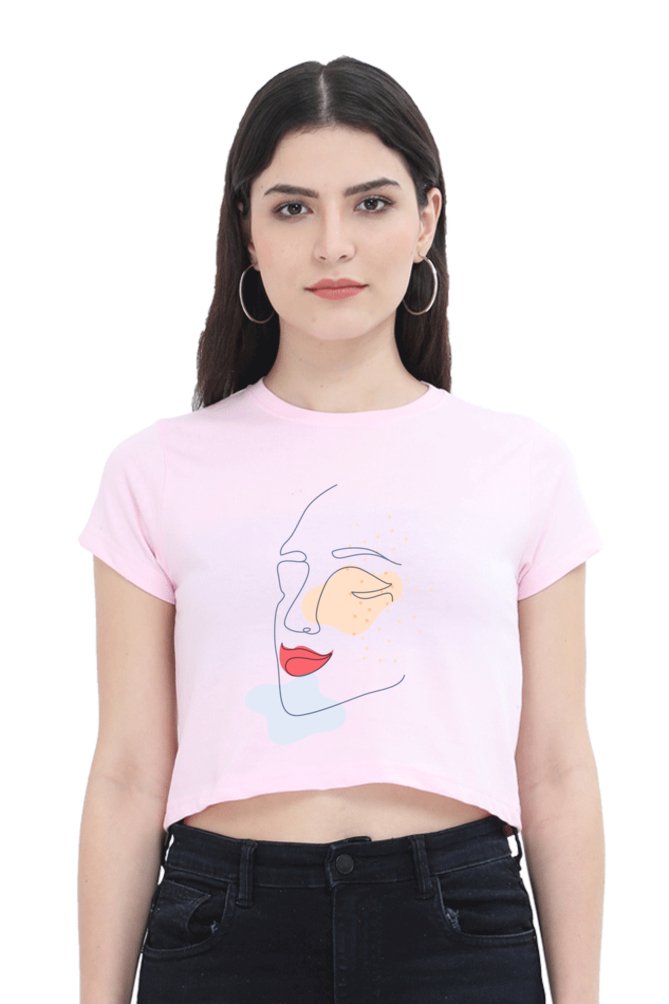 Face Crop Top - GHOSTREET