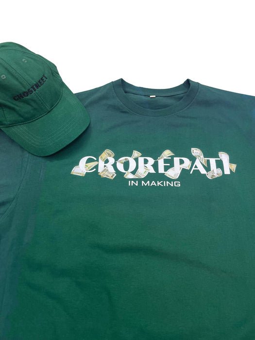 Green Crorepati / Millionaire T - shirt - GHOSTREET