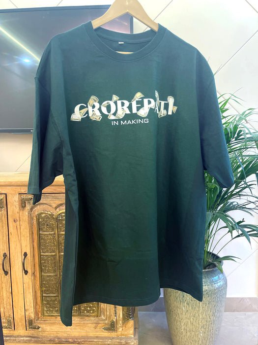 Green Crorepati / Millionaire T - shirt - GHOSTREET