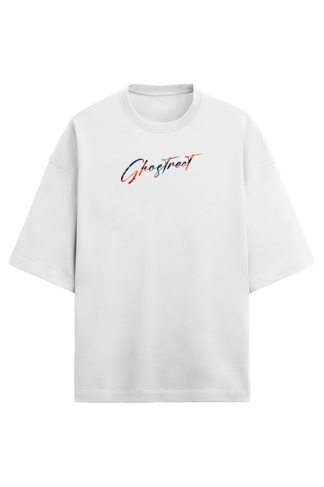 Unisex Plain Oversized T-Shirt - GHOSTREET