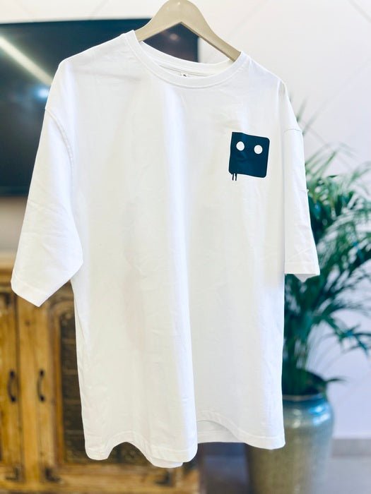 White Unisex Oversized Jersey - GHOSTREET